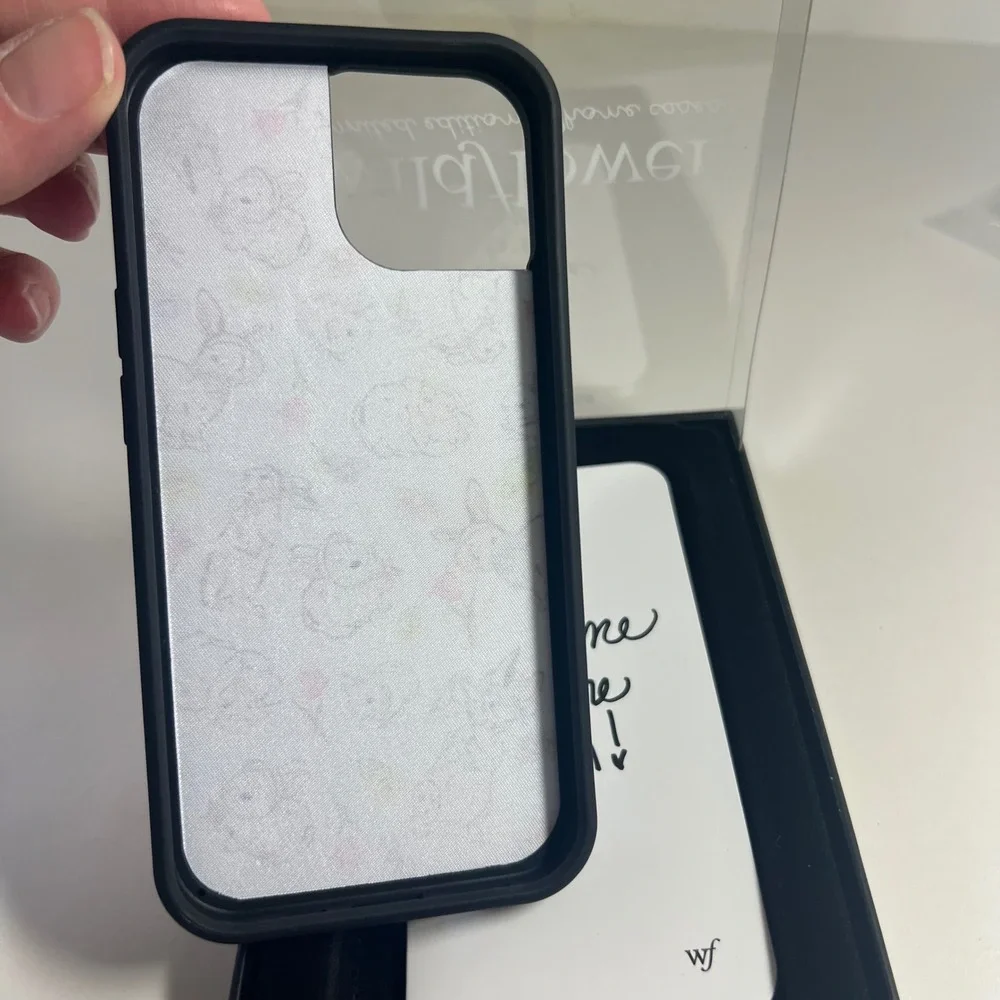 Wildflower Limited Edition iPhone 15 Case Bunnies in Bonnets Design NIP